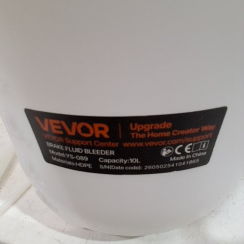 VEVOR 2-WAY TRANSMISSION FLUID PUMP ATF REFILL/DISPENSER SYSTEM - 10L CAPACITY - WHITE/BLACK (MODEL: YS-089) image 2