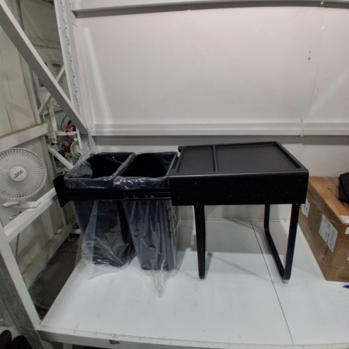 RICHELIEU PULL-OUT WASTE AND RECYCLING SYSTEM - 2 X 30 L - BLACK image 3