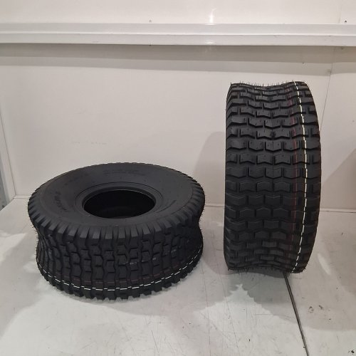 2PK AR-PRO 4 PLY TUBELESS LAWN MOWER TIRES FOR RIDING LAWNMOWERS, GOLF CARTS, AND ATVS - 20" X 8.00" - 8" - BLACK (MODEL: 20 X 8.00-8 TUBELESS TIRE) image 5