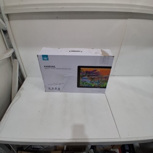 HUION DRAWING TABLET KAMVAS 22 PLUS - PEN DISPLAY. FULL LAMINATION SCREEN. 1200:1 CONTRAST RATIO. 140% SRGB GAMUT WITH ADJUSTABLE STAND AND USB-C TO USB-C CABLE (MODEL: GS2202) image 6