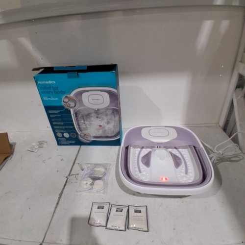 SMART SPACE ELITE FOOT BATH WITH HEAT BOOST - 60W - WHITE AND LAVENDER (MODEL: FB-S25H) image 4
