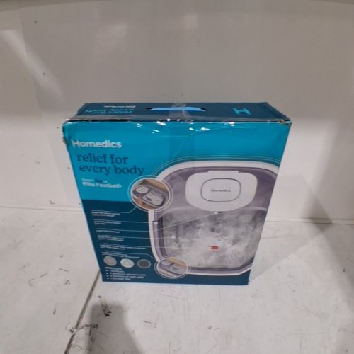 SMART SPACE ELITE FOOT BATH WITH HEAT BOOST - 60W - WHITE AND LAVENDER (MODEL: FB-S25H) image 5