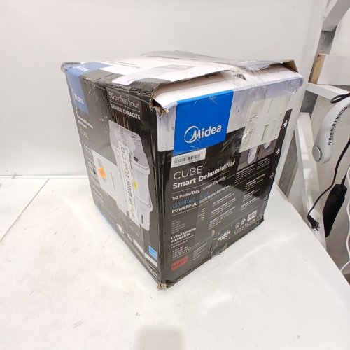 MIDEA CUBE 50 PINT SMART WIFI DEHUMIDIFIER - 4,500 SQ. FT - WHITE (MODEL: MAD50S1QWT-A) image 5