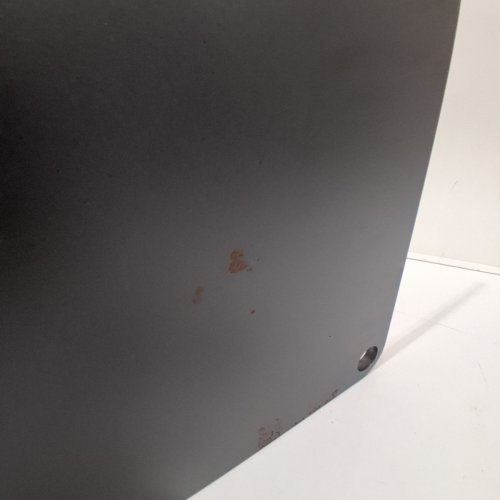 PRE-SEASONED CARBON STEEL PIZZA BAKING STONE WITH 20X HIGHER CONDUCTIVITY FOR OUTDOOR GRILL OR INDOOR OVEN - 20" X 14" X 3/8" - BLACK (MODEL: JHQ-CCP-508*355-10) image 3
