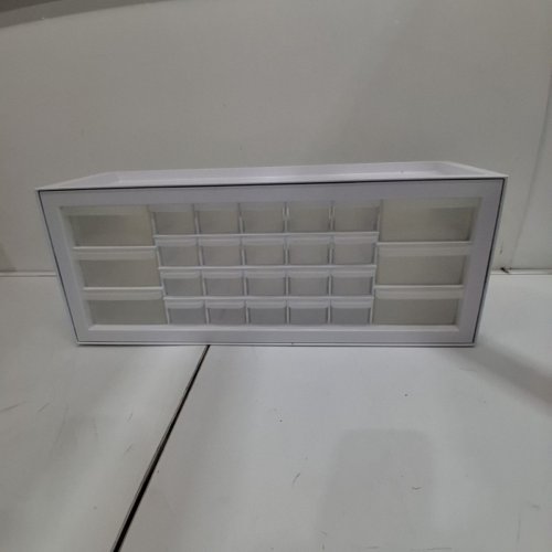 IRIS PLASTIC HARDWARE STORAGE ORGANIZER WITH 26 DRAWER - WHITE (MODEL: DPC-26) image 5