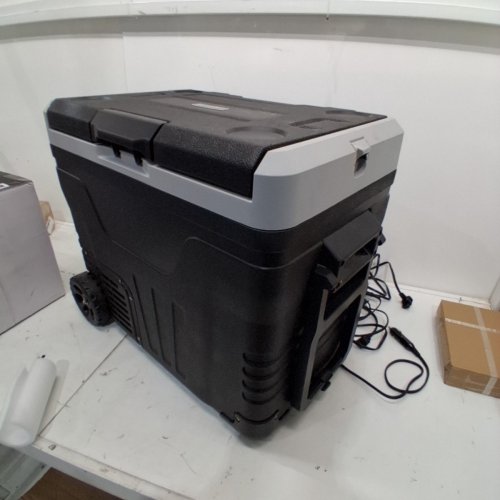 EUHOMY ELECTRIC COOLER CAR REFRIGERATOR - 12V - 53QT - BLACK - (MODEL: CF018-50BL-CAEH) image 7