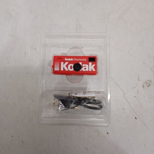 KODAK CHARMERA KEYCHAIN DIGITAL RETRO CAMERA - 3" - 1.6MP - RED image 2
