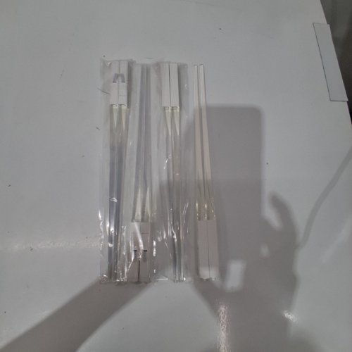 4PR LED LIGHTSABER CHOP STICKS - 9-COLOUR CHANGES - WHITE image 3