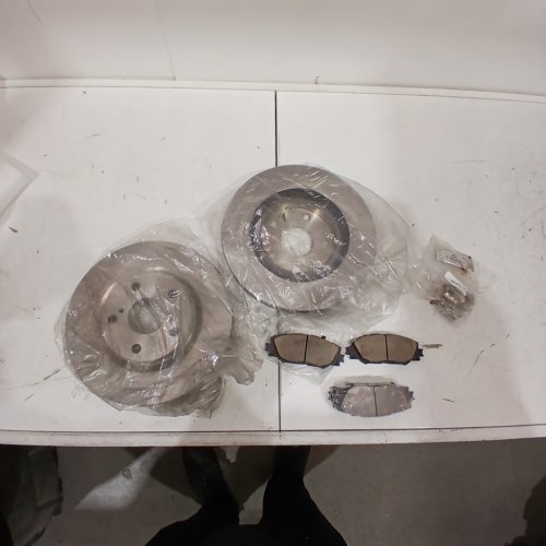 A-PREMIUM FRONT BRAKE ROTORS AND PADS - FITS VARIOUS MAKES AND MODELS (MODEL: BRPR43411/BPD12110/BRR31434) image 2