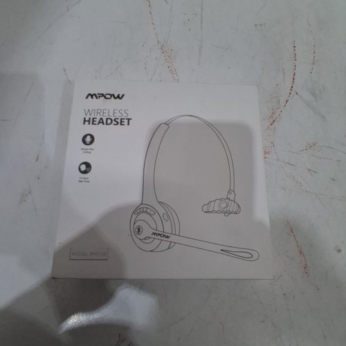 MPOW PRO TRUCKER ONE EAR BLUETOOTH HEADSET WITH VOLUME CONTROLS - BLACK (MODEL: BH015B) image 3