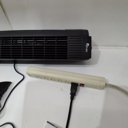 SENVILLE OSCILLATING TOWER FAN - 3-SPEED, 60° OSCILLATION - 28" - BLACK (MODEL: SENFZ10-19M) image 2