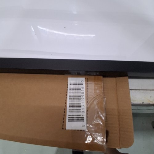AMERICAN FLAT PICTURE FRAME - 21" X 21" - WHITE\BLACK image 2
