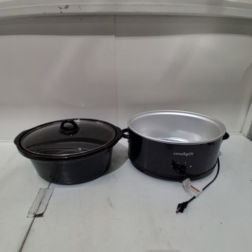 CROCKPOT CLASSIC SLOW COOKER WITH THREE HEAT SETTINGS - 7QT - BLACK image 3