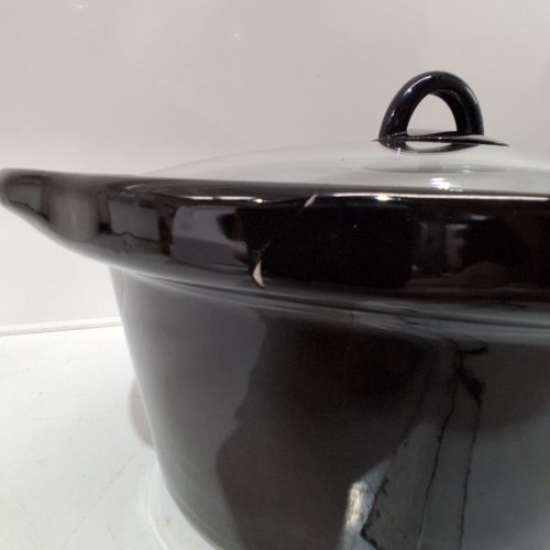 CROCKPOT CLASSIC SLOW COOKER WITH THREE HEAT SETTINGS - 7QT - BLACK image 4
