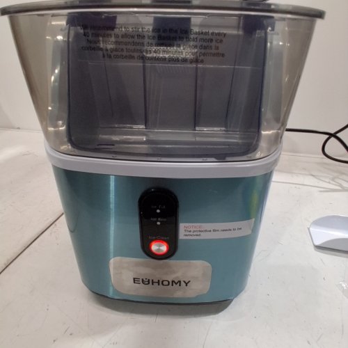 EUHOMY COUNTERTOP NUGGET ICE MAKER - MAKES 35LBS/DAY - STAINLESS STEEL ( MODEL: IM-15S) image 2