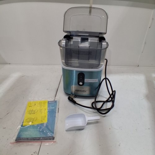 EUHOMY COUNTERTOP NUGGET ICE MAKER - MAKES 35LBS/DAY - STAINLESS STEEL ( MODEL: IM-15S) image 3
