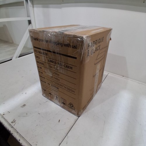 EUHOMY COUNTERTOP NUGGET ICE MAKER - MAKES 35LBS/DAY - STAINLESS STEEL ( MODEL: IM-15S) image 5