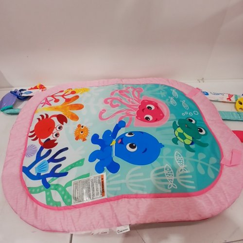 BABY EINSTEIN 4-IN-1 KICKING TUNES MUSIC ACTIVITY GYM PLAY MAT - PINK (MODEL: 17413) image 5