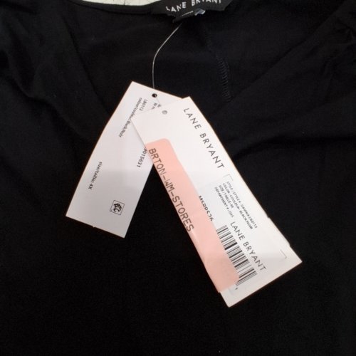 WOMENS LANE BRYANT T SHIRT DRESS - 4X - BLACK image 2