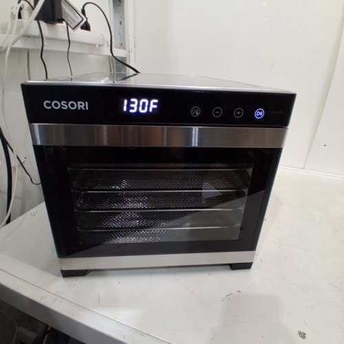 COSORI PREMIUM 6-TRAY DIGITAL FOOD DEHYDRATOR - STAINLESS STEEL (MODEL: CP267-FD) image 2