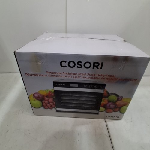 COSORI PREMIUM 6-TRAY DIGITAL FOOD DEHYDRATOR - STAINLESS STEEL (MODEL: CP267-FD) image 6