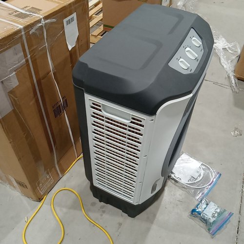 DORTALA 4-IN-1 EVAPORATIVE AIR COOLER WITH 100° OSCILLATION, 3 SPEEDS & 3 MODES - 45 L - GRAY (MODEL: EP25102WL) image 5