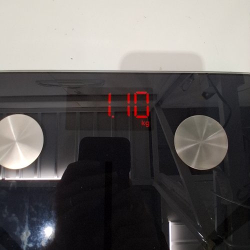 RENPHO COMPOSITION BLUETOOTH RECHARGEABLE SMART BODY SCALE - BLACK (MODEL: ELIS 1) image 2