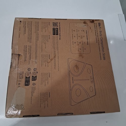 RENPHO COMPOSITION BLUETOOTH RECHARGEABLE SMART BODY SCALE - BLACK (MODEL: ELIS 1) image 5