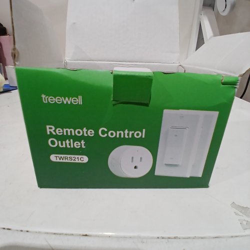 3PC TREEWELL REMOTE CONTROL OUTLET KIT - WHITE (MODEL: TWR521C) image 2