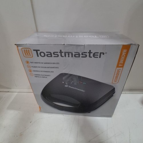 TOASTMASTER ELECTRIC SANDWICH MAKER - BLACK (MODEL: TM-20SWCN) image 6