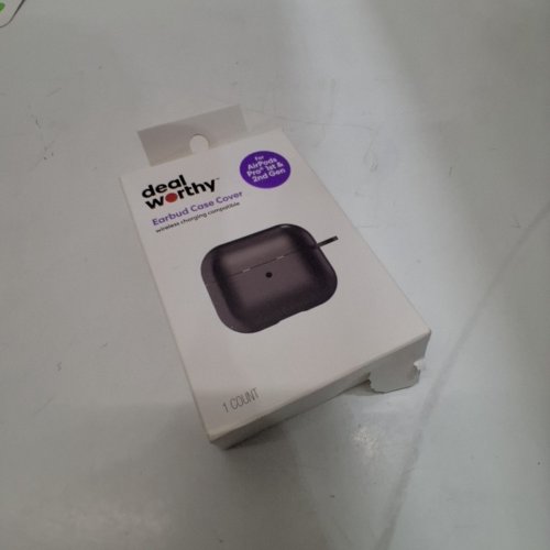 DEALWORTHY AIRPODS CASE WITH WIRELESS CHARGING COMPATIBILITY - FOR APPLE AIRPODS PRO (1ST AND 2ND GEN) - BLACK image 2