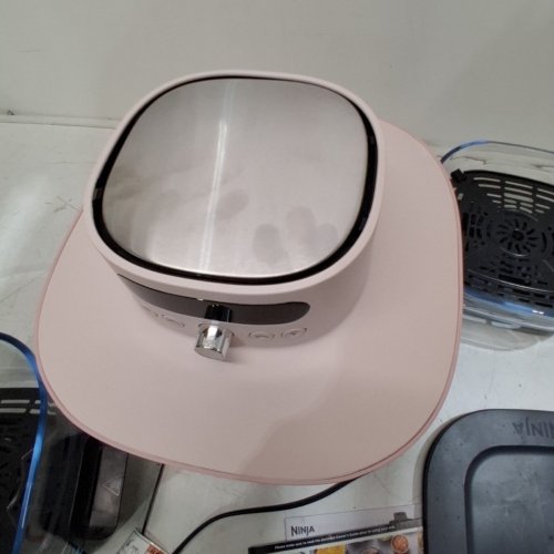 NINJA CRISPI PRO 6-IN-1 GLASS AIR FRYER COOKING SYSTEM - 2.5QT/6QT - ROSE QUARTZ (MODEL: AS101CRS) image 5