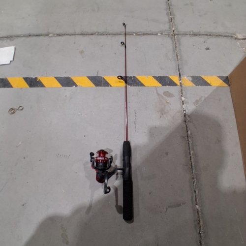 DOCK DEMON SPINNING COMBO - MEDIUM - 2FT 6" - RED (MODEL: DOCKRDSP301M) image 2