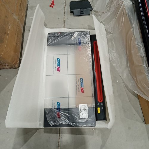COSTWAY 3-IN-1 FOLDING TREADMILL WITH REMOVEABLE DESK WORKSTATION - 2.25HP, 7.5MPH MAX - BLACK - (MODEL: SP37179BK) image 4