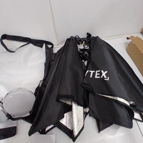 2PK SKYTEX SOFTBOX LED LIGHTING KIT WITH CARRYING BAG - 85W - 2700-6400K - BLACK (MODEL: LED570) image 4