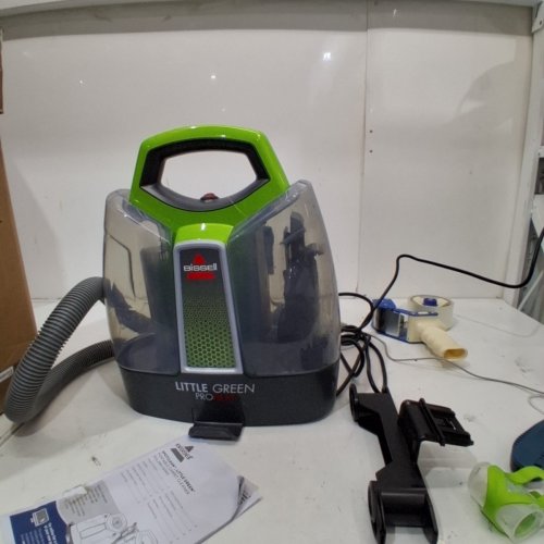 BISSELL LITTLE GREEN PORTABLE DEEP CLEANING VACUUM - 37OZ TANK MAX - GREEN/GREY (MODEL : 2513B) image 3