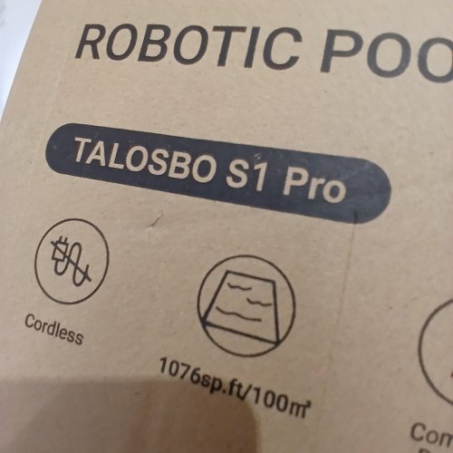 TALOSBO S1 PRO CORDLESS ROBOTIC POOL CLEANER - 1076 SQ. FT - GREY BLACK image 3
