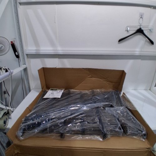 10PK OUTDOOR ANIMAL BARRIER/LANSCAPE FENCE - 40" X 23.6FT - BLACK image 2