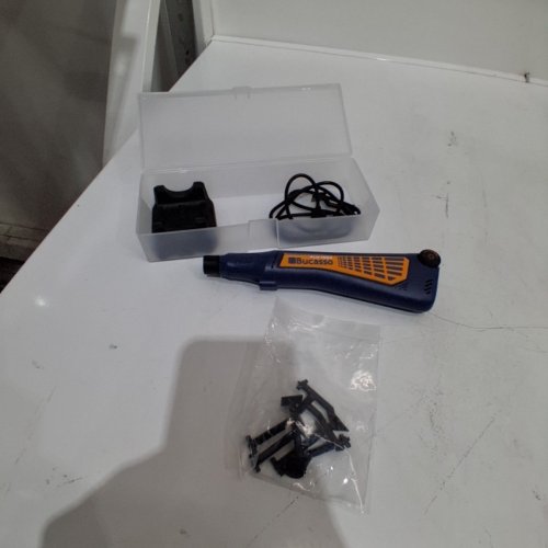 BUCASSO CORDLESS PEN SANDER - 5 SPEED - BLUE - (MODEL: PLH-1000) image 4