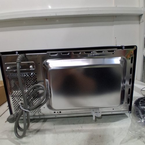 BLACK+DECKER 5-IN-1 MICROWAVE OVEN WITH AIR FRY, BAKE, ROAST AND CONVECTION COOKING - 0.9CU.FT - BLACK/SILVER - (MODEL: ES9P032NA-CA) image 9