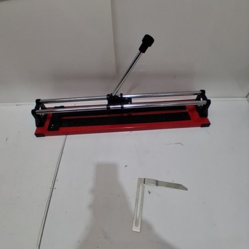 TOOL TECH MANUAL TILE CUTTER DURABLE TILE SCORER WITH REINFORCED STEEL BASE - 24" HD - RED/BLACK image 2