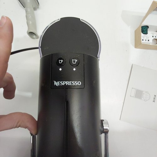 DELONGHI BY NESPRESSO PIXIE AUTOMATIC COFFEE MACHINE - SILVER (MODEL: EN127.S) image 2