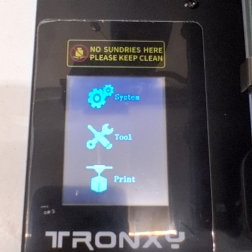 TRONXY HIGH SPEED MINI 3D PRINTER - 180X180X180 BUILD VOLUME - BLACK (MODEL: CRUX 1S) image 2