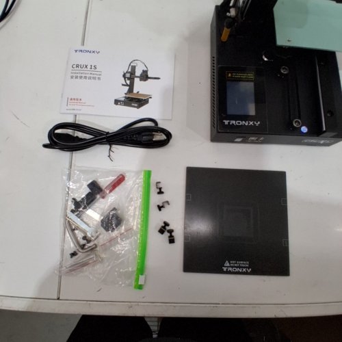 TRONXY HIGH SPEED MINI 3D PRINTER - 180X180X180 BUILD VOLUME - BLACK (MODEL: CRUX 1S) image 7