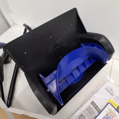 SNOW JOE CORDLESS ELECTRIC SHOVEL KIT WITH 4AH BATTERY & CHARGER - 13" PATH - 24V - 400W - BLUE (MODEL: 24V-SS13-TV1) image 3