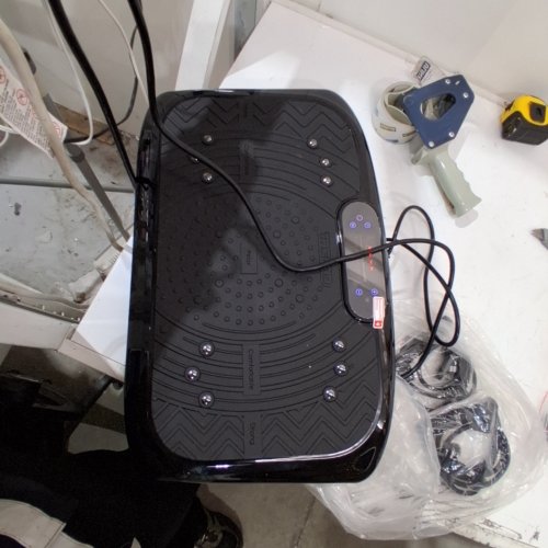 SPACEVER VIBRATION PLATE EXERCISE MACHINE - 120V,200W - BLACK - (MODEL:‎RC-CFM-V16) image 2