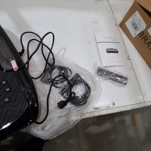 SPACEVER VIBRATION PLATE EXERCISE MACHINE - 120V,200W - BLACK - (MODEL:‎RC-CFM-V16) image 4