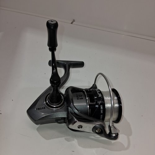 BPS FORMULA SPINNING REEL - 5:0:1 RATIO - SIZE 40 -BLACK/SIVER (MODEL: FMA40) image 2