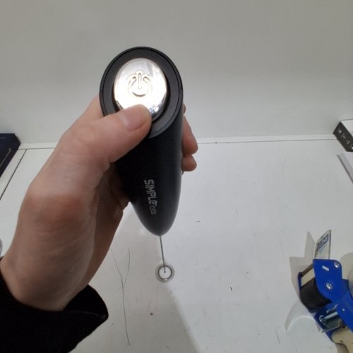 SIMPLE TASTE HAND HELD BATTERY OPERATED ELECTRIC MILK FROTHER WITH STAINLESS STEEL WHISK - BLACK (MODEL: ‎706NA-0005) image 2