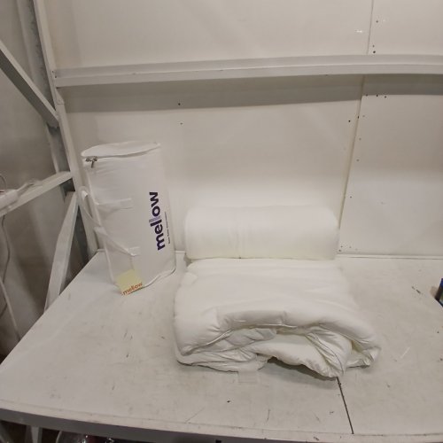 MELLOW MARSHMELLOW COMFORTER EXTRA FLUFFY DOUBLE-STUFFED DOWN ALTERNATIVE DUVET INSERT - QUEEN/FULL - WHITE image 2